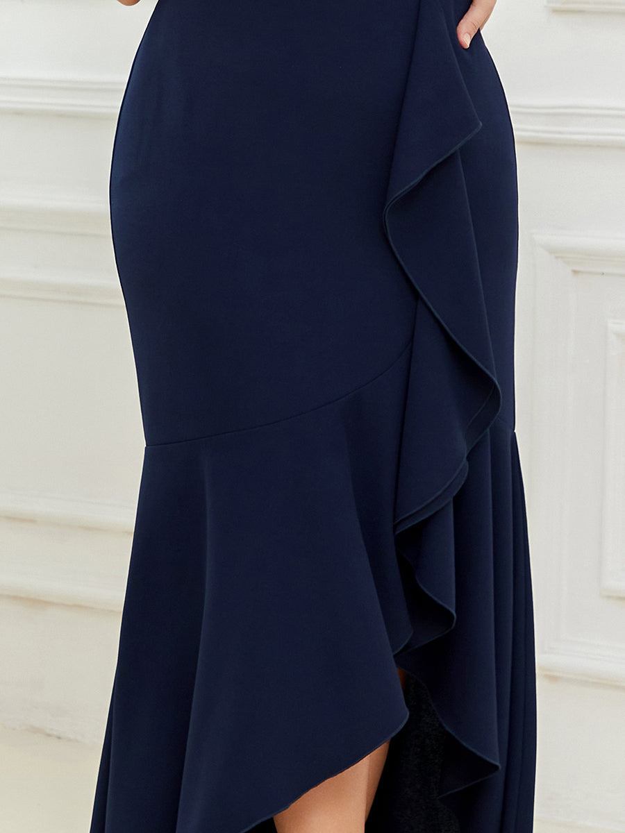 Plus Size Sleeveless Fishtail Wholesale Evening Dresses with Sweetheart Neckline