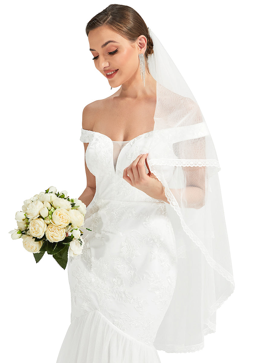 Mesh Veil For Wedding Dress