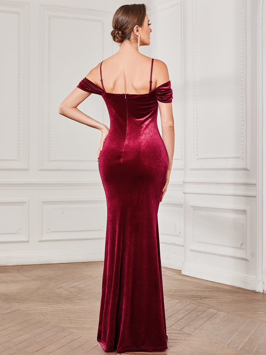 Sweetheart Neck Off Shoulders Fishtail Wholesale Evening Dresses