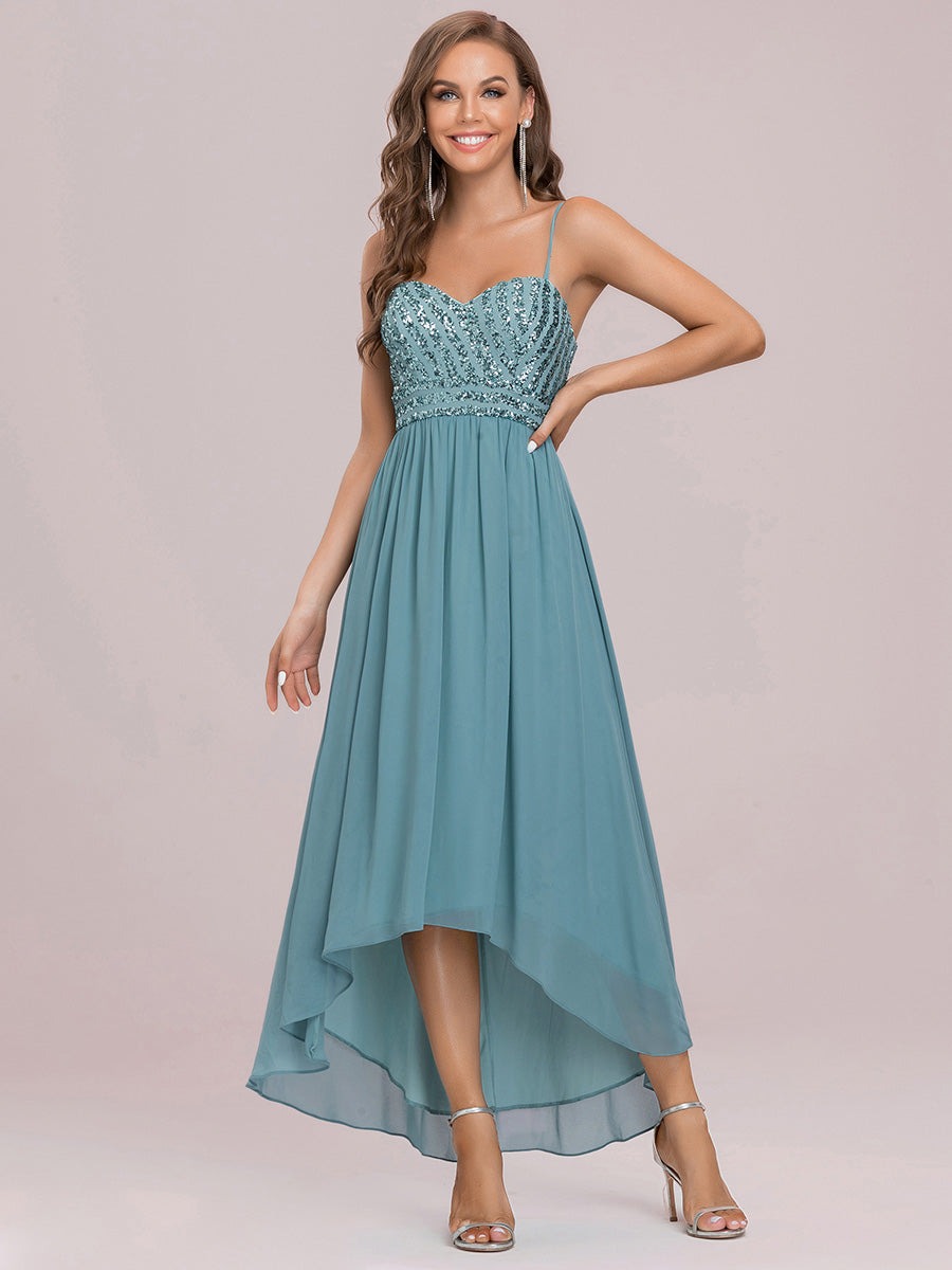 Women's A Line Wholesale Evening Dresses with Spaghetti Straps
