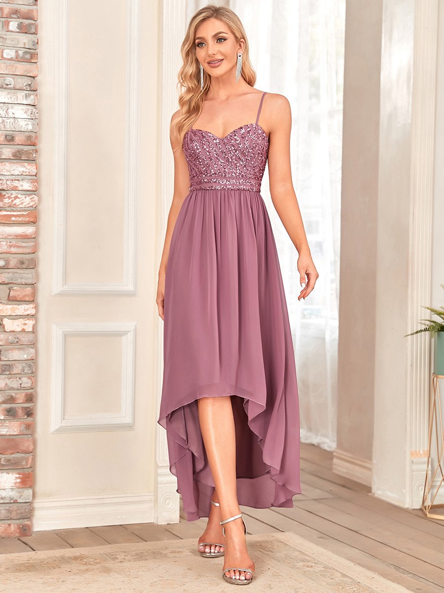 Women's A Line Wholesale Evening Dresses with Spaghetti Straps