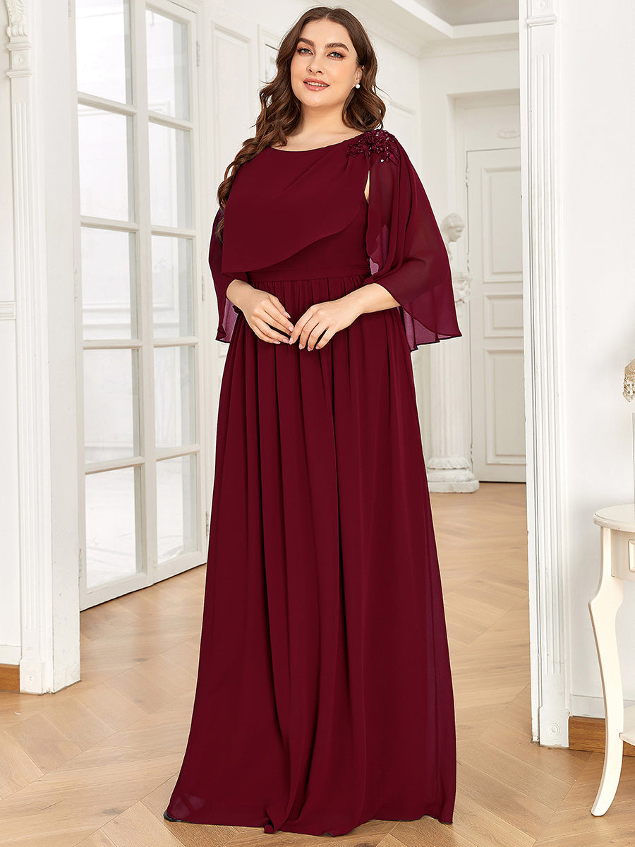 Wholesale Mother of the Bride Dresses With Round Neck A Line