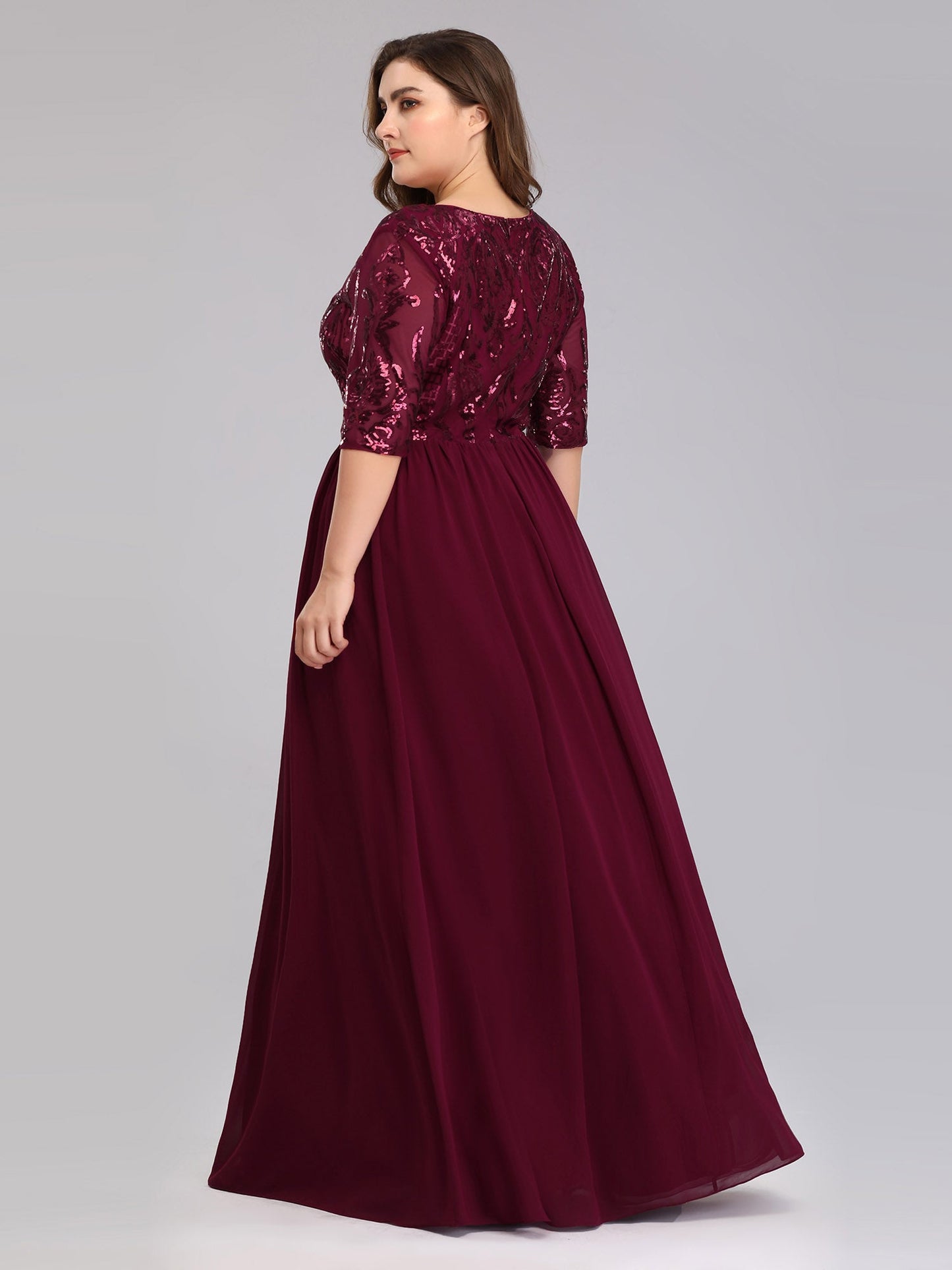Mother of Bride/Groom Wholesale Dresses with Half Sleeve