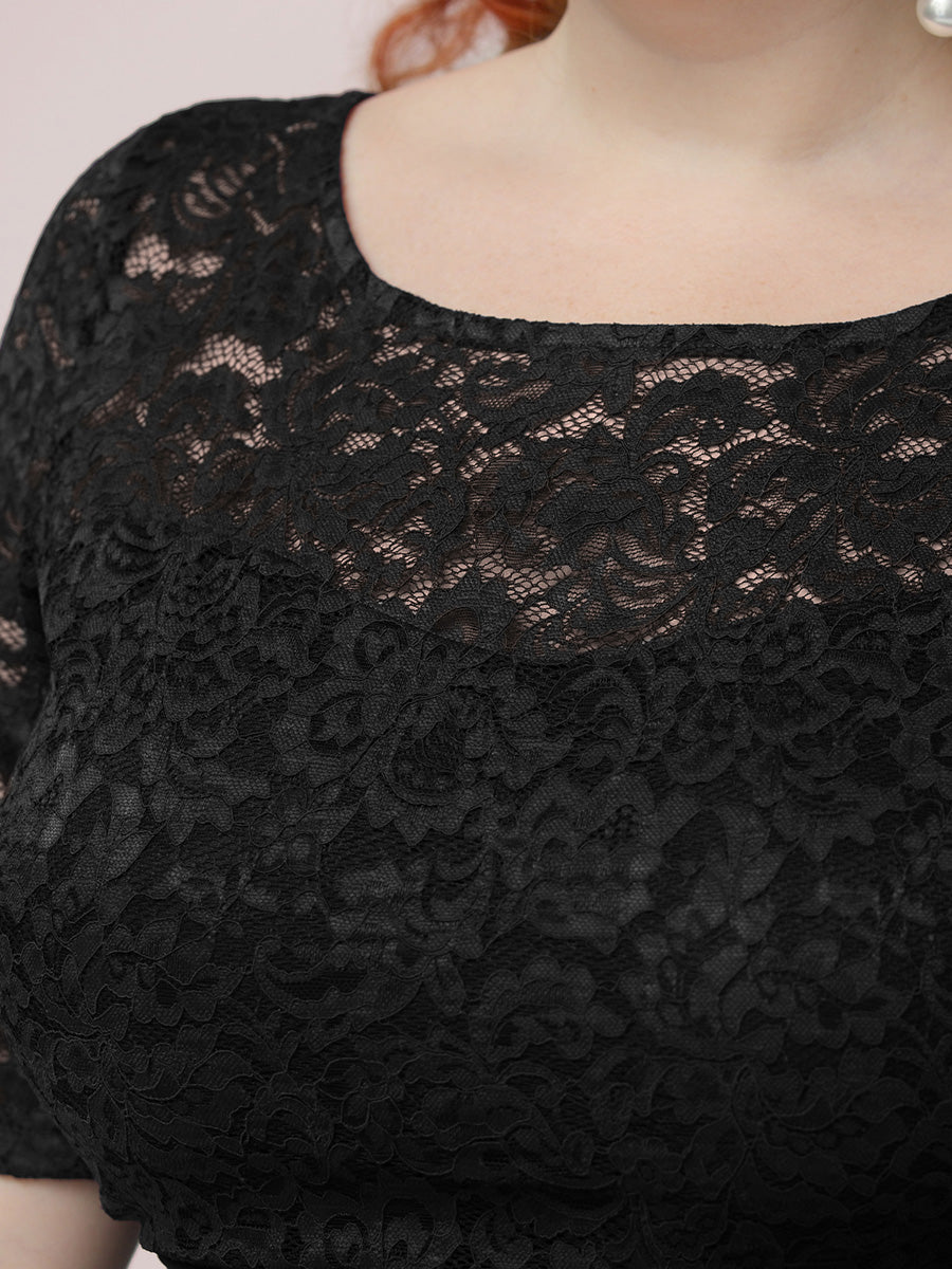 Maxi Long Lace Illusion Wholesale Plus Size Mother Of Bride Dresses