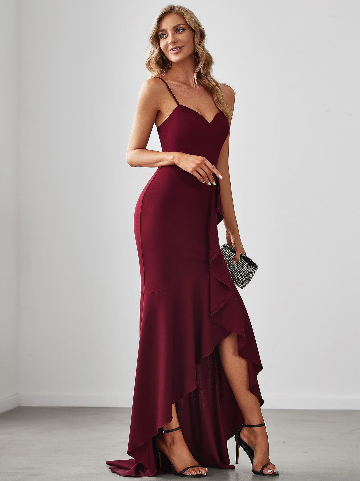 Sleeveless Fishtail Wholesale Evening Dresses with Sweetheart Neckline