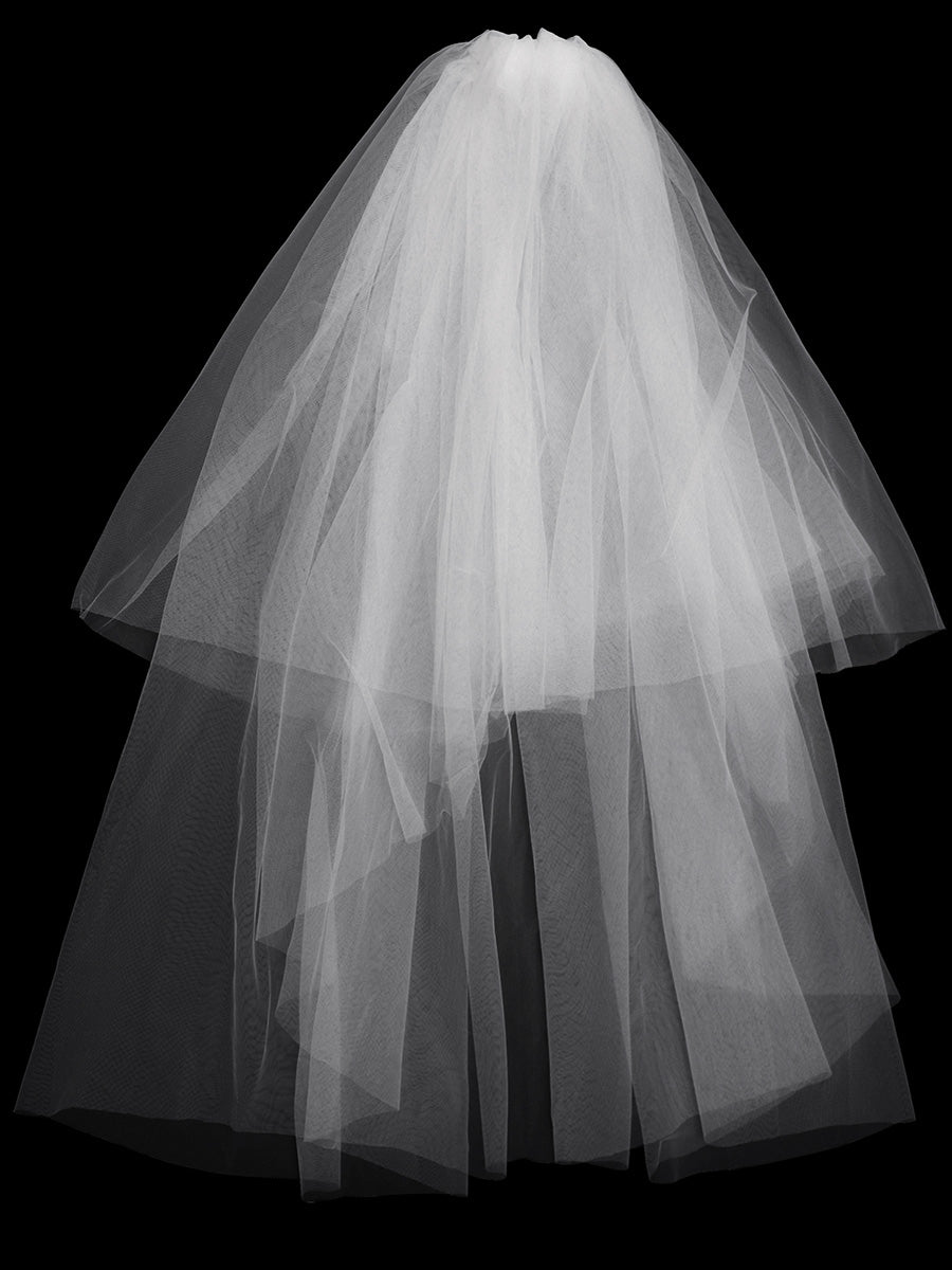 Plain Off Shoulder Wholesale Chiffon Wedding Dress with Side Split