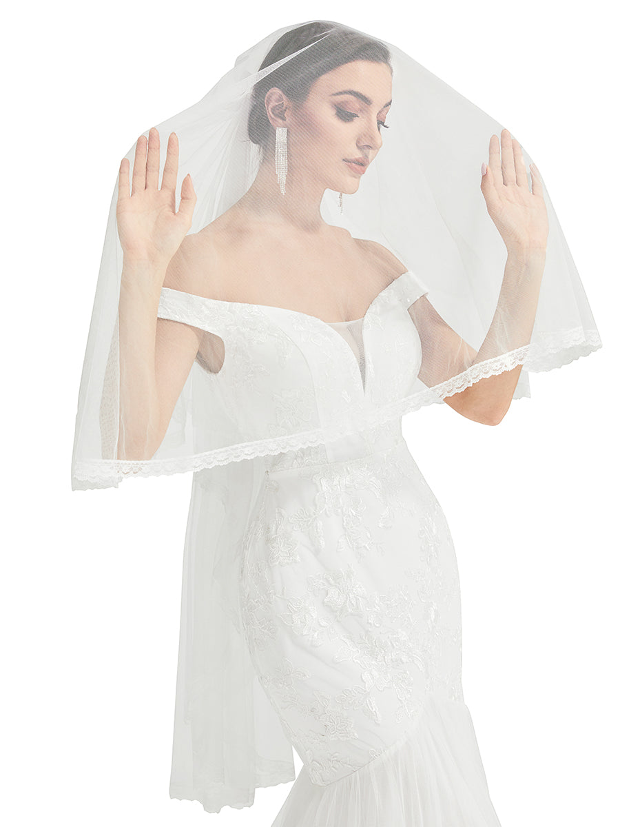 Mesh Veil For Wedding Dress