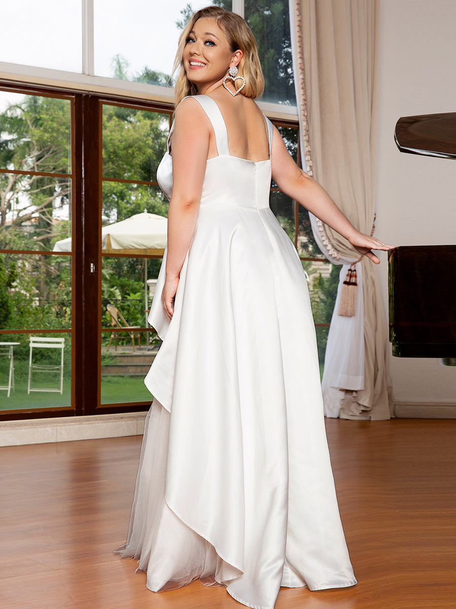 Sleeveless Sweetheart Neck Floor Length Wholesale Wedding Dresses