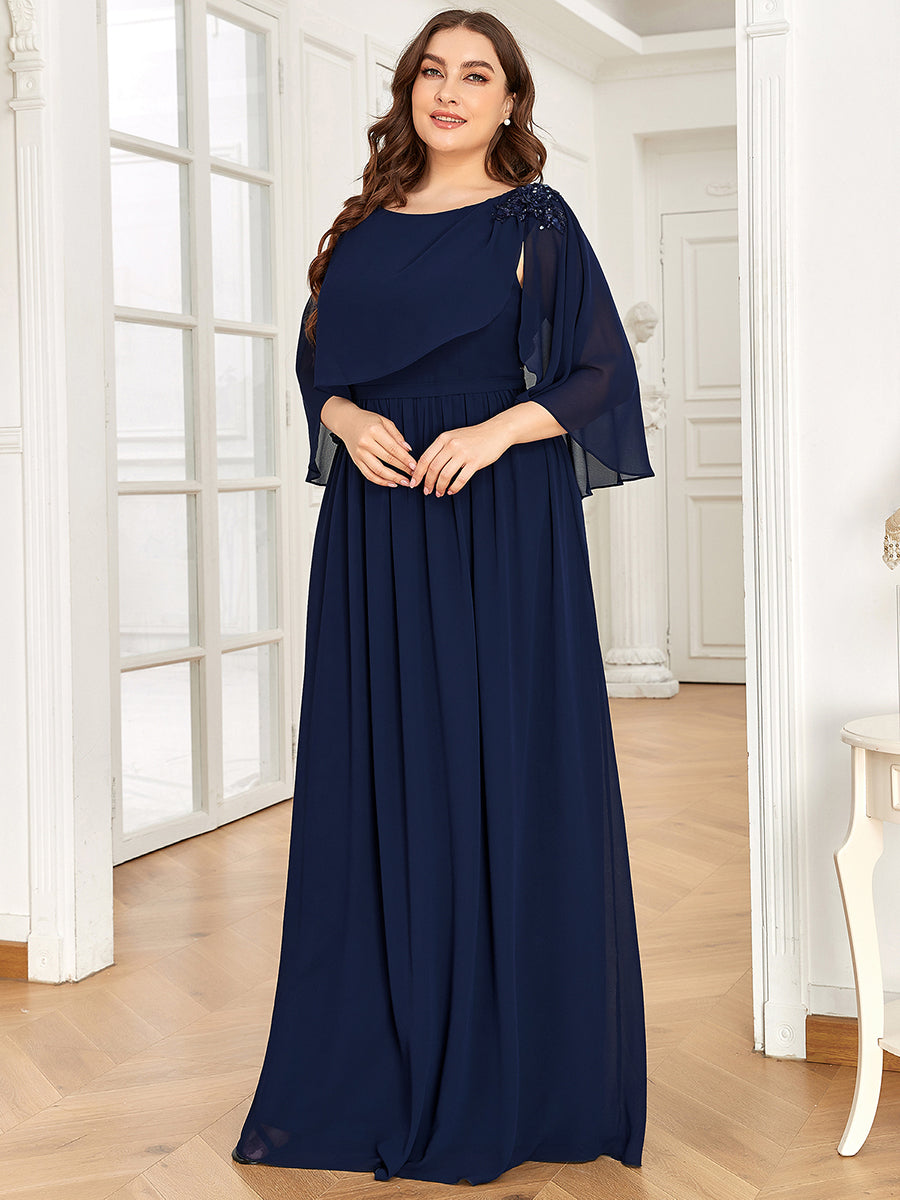 Wholesale Mother of the Bride Dresses With Round Neck A Line