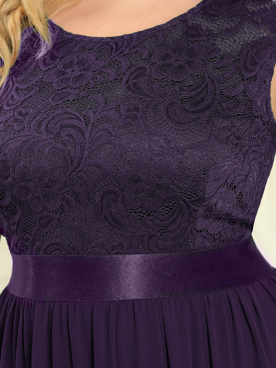 Wholesale Plus Size Fahion Bridesmaid Dresses with Lace