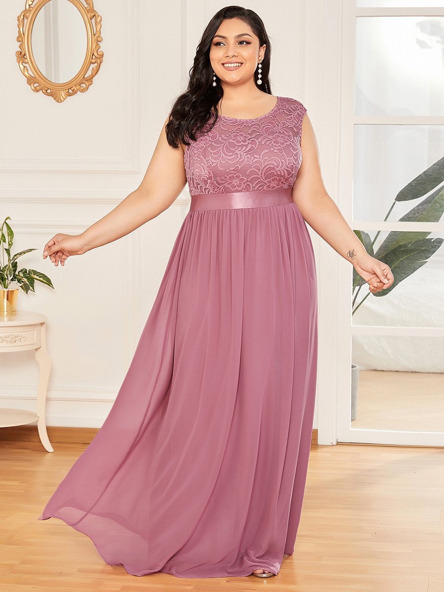 Wholesale Plus Size Fahion Bridesmaid Dresses with Lace