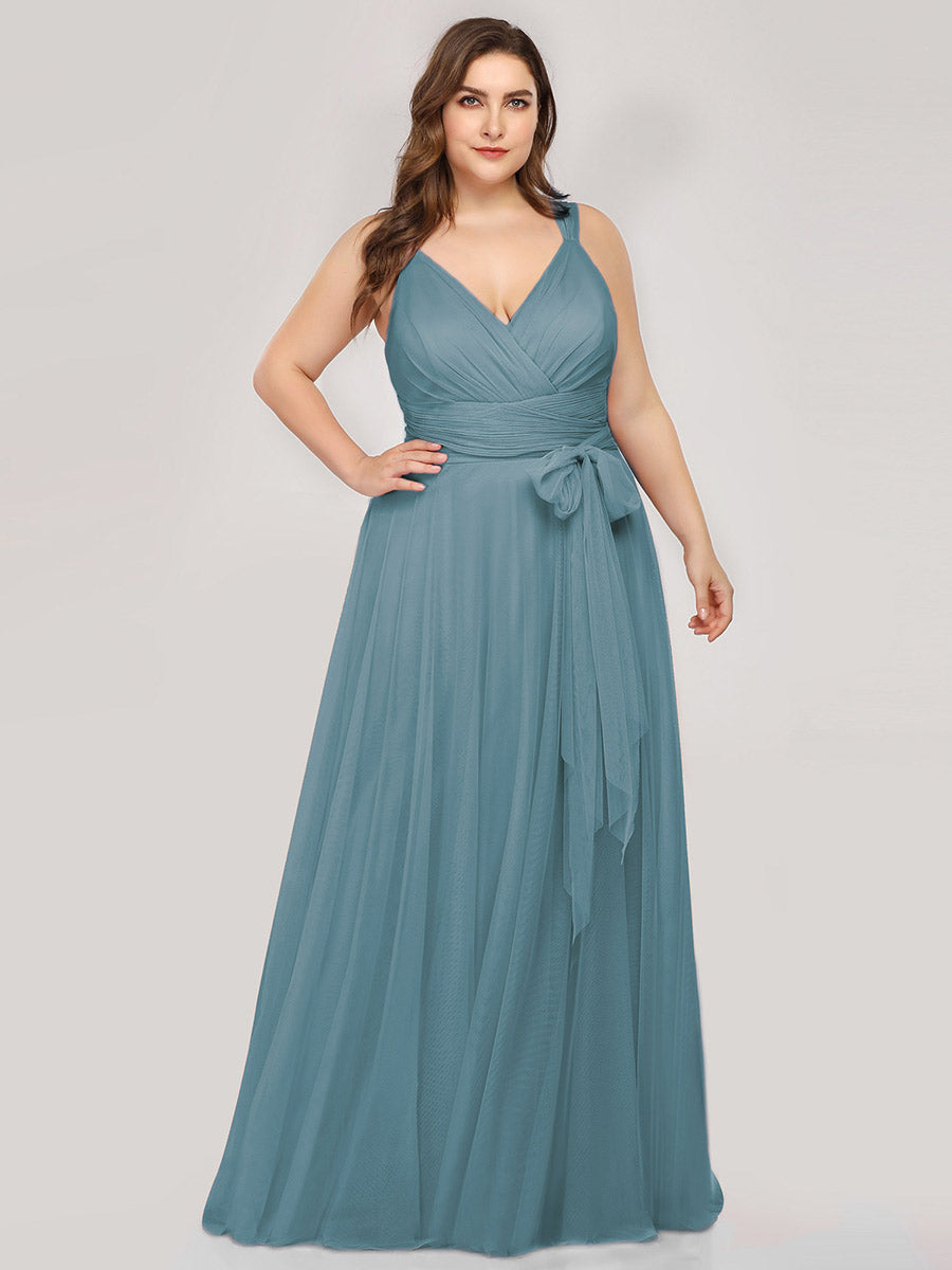 Plus Size Wholesale Tulle Bridesmaid Dresses for Women